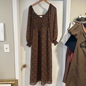 Bohme Floral Long Sleeve Dress